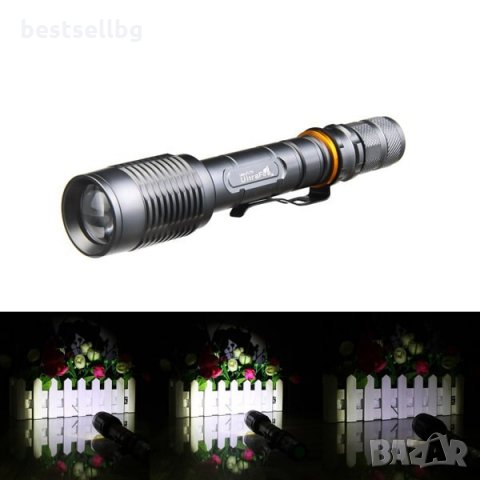 Мощен ръчен акумулаторен фенер зарядно T6 за къмпинг лов риболов кола, снимка 7 - Къмпинг осветление - 29241908