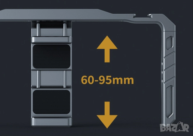 Универсална алуминиева клетка за телефон, снимка 4 - Други - 52717830