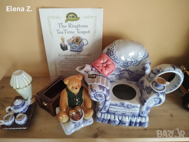 Ringtons Cardew - колекционерски чайник със захарница - време за чай, снимка 15 - Декорация за дома - 54142403