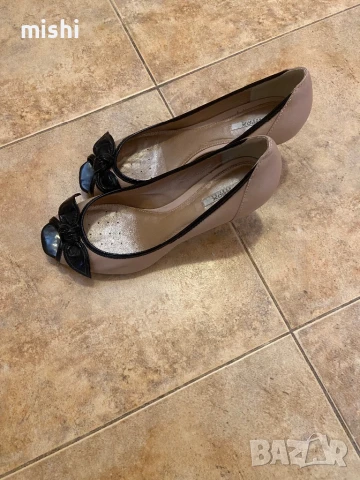 Geox оригинални обувки естествена кожа, снимка 3 - Дамски обувки на ток - 51377471