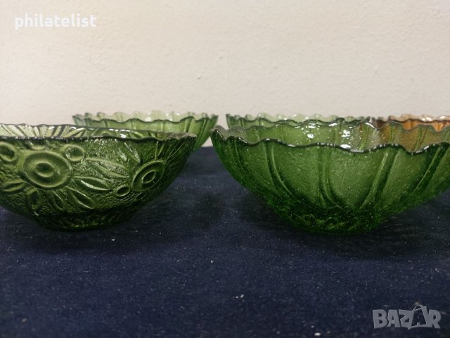 8 броя - Купички за ядки - зелено и червено !, снимка 3 - Други - 40603890