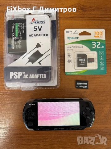 PSP 3004 CFW ARK4 + 32gb с игри 