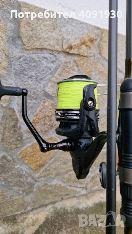 Комплект прътове с макари плюс калъф , снимка 3 - Въдици - 53955885