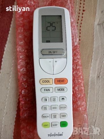 дистанционно за климатик Toyotomi, снимка 2 - Климатици - 51489105