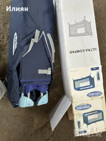 сгъваема бебешка детска кошара легло, снимка 4 - Кошарки - 49551733