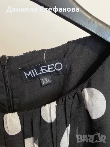 Рокля на точки, Mileeo, нова с етикет, снимка 3 - Рокли - 51289284