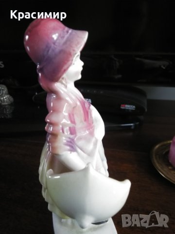 Порцеланова фигурка - костен порцелан, снимка 4 - Колекции - 36647788
