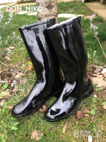 Гумени Лачени Ботуши 1968/1973 г., снимка 7 - Дамски ботуши - 44789007