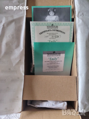 Порцеланова кукла Dianna Effner Emily , снимка 5 - Колекции - 53927274