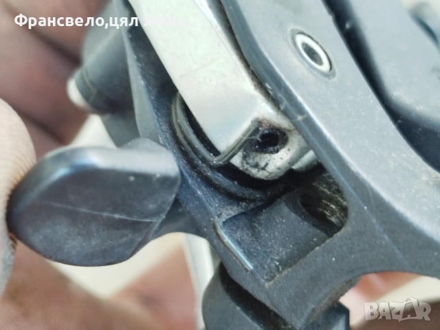 Комбинирани команди 24 скорости за велосипед колело Shimano deore xt st m 739.с лек проблем лостче , снимка 7 - Части за велосипеди - 52138154