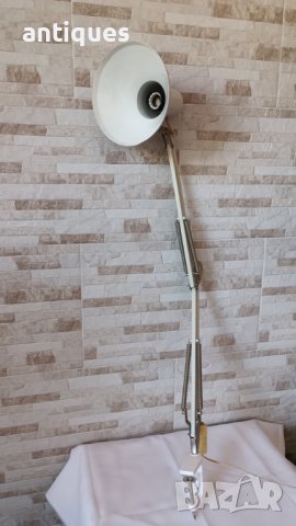 Индустриална сгъваема лампа - Българска - метална - №41, снимка 2 - Антикварни и старинни предмети - 42901530