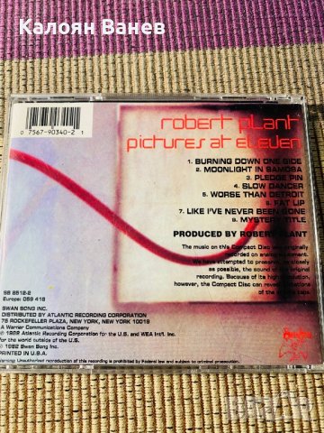 Robert Plant,Deep Purple , снимка 4 - CD дискове - 37960594
