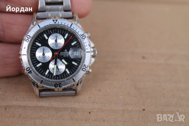 мъжки швейцарски часовник ''Dugena" хронограф WR 100, снимка 10 - Мъжки - 44479707