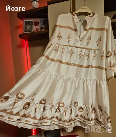 Лятна тънка къса рокля Rosini, снимка 4 - Рокли - 49995134