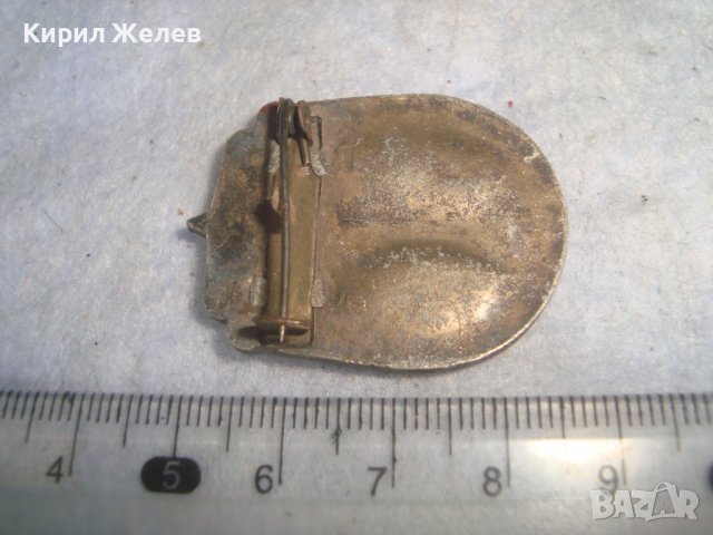 I. CELOSTATNI SPARTAKIADA 1955 Рядка СОЦ СПОРТНА ПОСРЕБРЕНА ЗНАЧКА с ЕМАЙЛ-ЛАК СПАРТАКИАДА 31598, снимка 7 - Колекции - 38065078