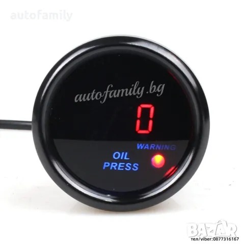 Дигитален уред за измерване налягането на маслото, снимка 1