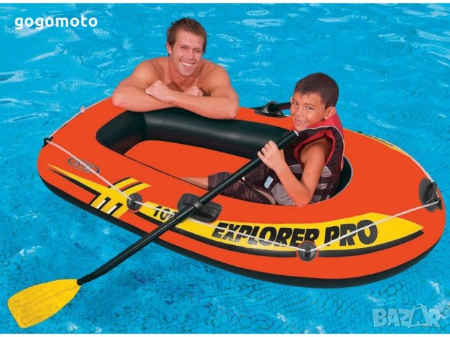 Лодка INTEX, Надуваема малка лодка EXPLORER 100 в Надуваеми играчки в ...