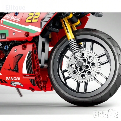 Състезателен мотоциклет 470 части, снимка 9 - Коли, камиони, мотори, писти - 52778322