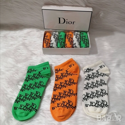 чорапи в кутия HERMES calvin klein lacoste tommy hilfiger, снимка 16 - Дамски чорапи - 51444608