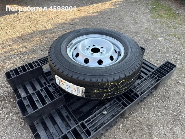 ЧИСТО НОВА Джанта 15цола 5x118+НОВА Гума Continental за Iveco Daily,Ducato,Boxer,Jumper,Movano, снимка 7 - Гуми и джанти - 53882228