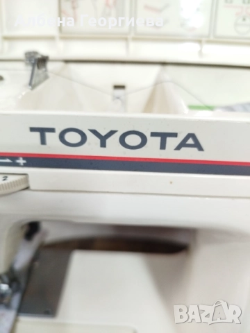 Механична шевна машина TOYOTA EX 490, снимка 3 - Шевни машини - 52305778