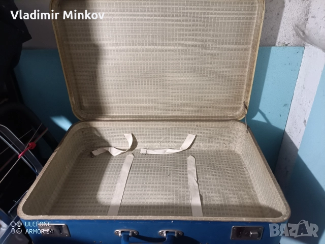 Ретро куфър от соца два броя, снимка 6 - Антикварни и старинни предмети - 48458023