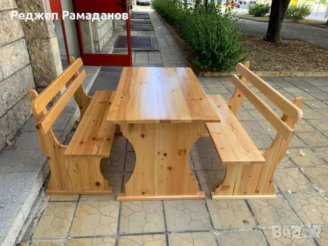 Баварски маси и пейки , снимка 2 - Градински мебели, декорация  - 49637174