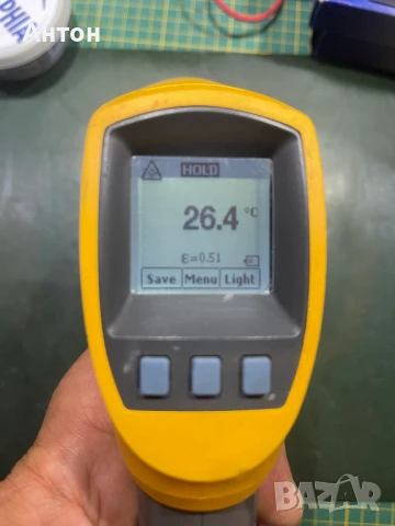 FLUKE 566 цифров инфраред термометър, снимка 5 - Друга електроника - 51323809