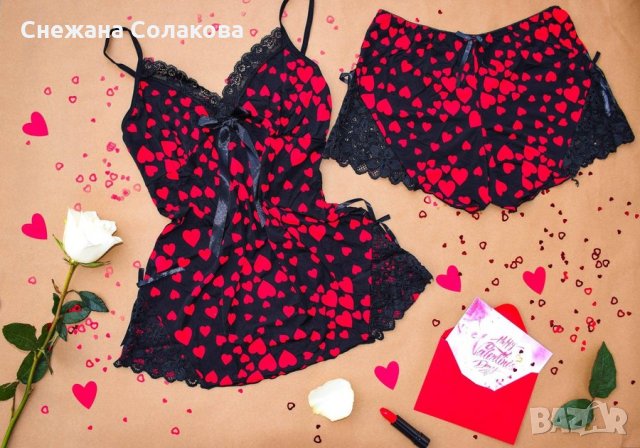 Нежен комплект за сън от две части