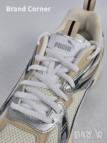 👟 Оригинални маратонки PUMA Morphic / SoftFoam+ (Сребристо и Крем), снимка 5 - Маратонки - 54302495