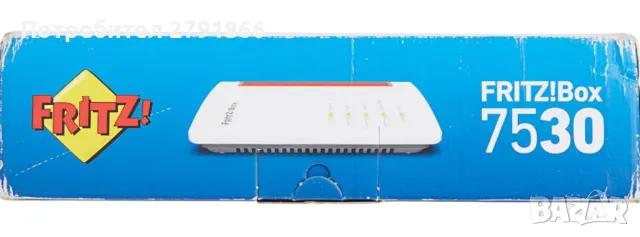 Рутер FritzBox, 7530, 3G + 4G (LTE), 4 x Gigabit-Ethernet 10/100/1000 Base-T, Mesh, снимка 8 - Рутери - 49942000