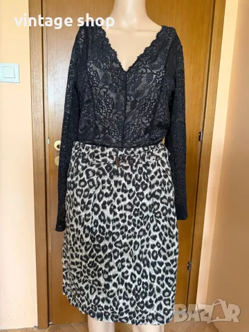 Пола Weekend Max Mara, леопардов принт, размер M, малко L