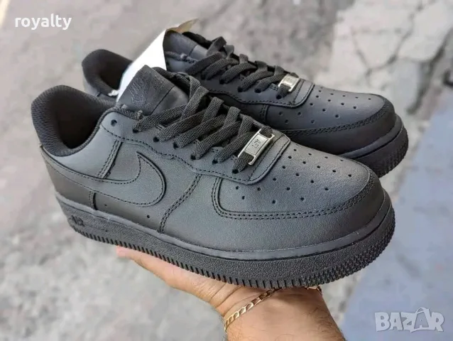 Nike Air Force 1 Low Black Нови Маратонки с Кутия , снимка 2 - Маратонки - 56305289