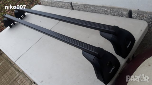 Thule BMW E39-BMW E46-Сааб-кадилак-багажник-греди-релси-автобокс-рейки, снимка 3 - Аксесоари и консумативи - 31708325