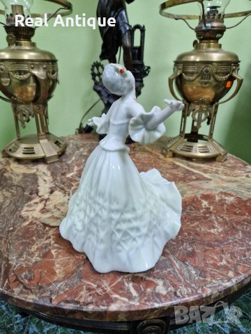 Уникат - превъзходна антикварна колекционерска румънска порцеланова фигура ARPO, снимка 6 - Антикварни и старинни предмети - 44413431