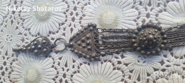 стар сачанен накит , снимка 4 - Антикварни и старинни предмети - 51612979