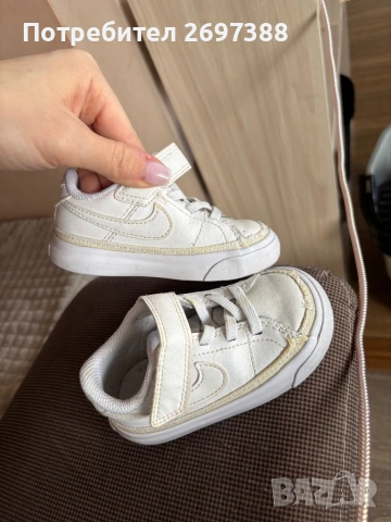 Бебешки ниски кецове Nike , снимка 4 - Детски маратонки - 54006698