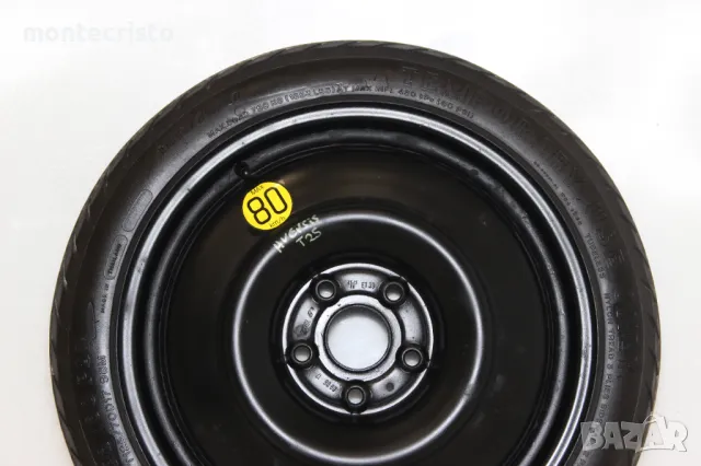 Резервна гума патерица Toyota Avensis T25 T250 (2003-2009г.) 5x100 54.1 / 17 цола, снимка 2 - Гуми и джанти - 48774404