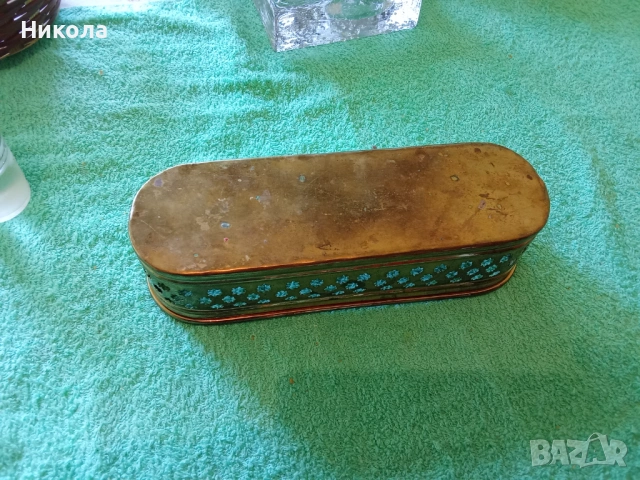 Винтидж свещник от месинг , снимка 4 - Антикварни и старинни предмети - 53960385