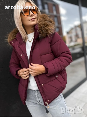 Дамско зимно яке NIDAROS, 3цвята , снимка 8 - Якета - 52102590