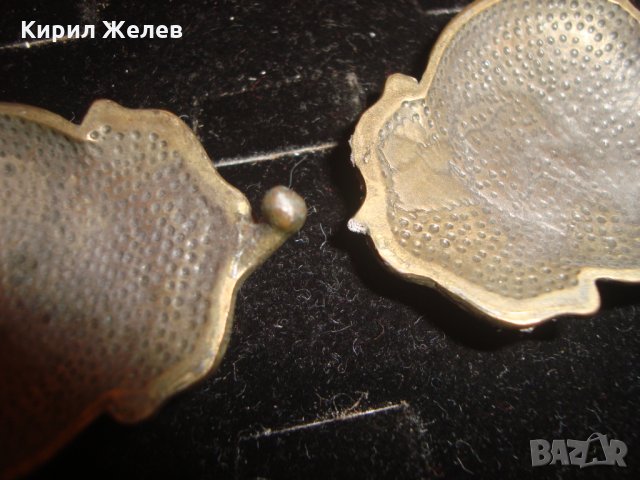 СТАРИ БРОНЗОВИ ОРНАМЕНТИРАНИ ПАФТИ 6047, снимка 10 - Антикварни и старинни предмети - 30544184