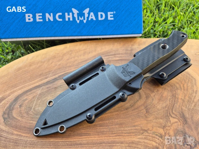 Тактически нож BENCHMADE Bushcrafter 163BK, снимка 10 - Ножове - 50667322