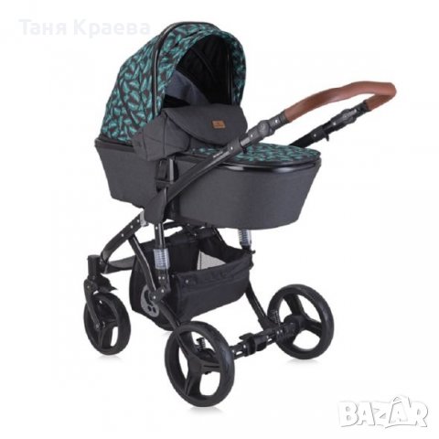 Комбнирана бебешка количка 2в1 Лорели Римини, снимка 2 - Детски колички - 40175954