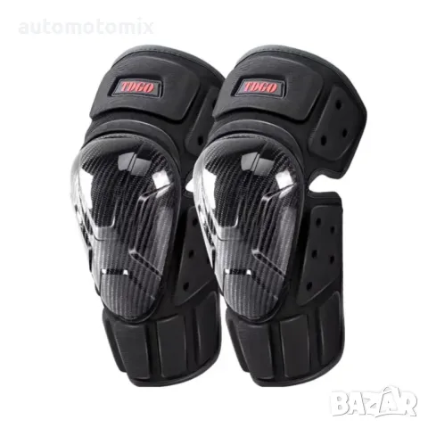 МОТО ПРОТЕКТОРИ, НАКОЛЕНКИ 2БР. КАРБОН - 721098, снимка 1