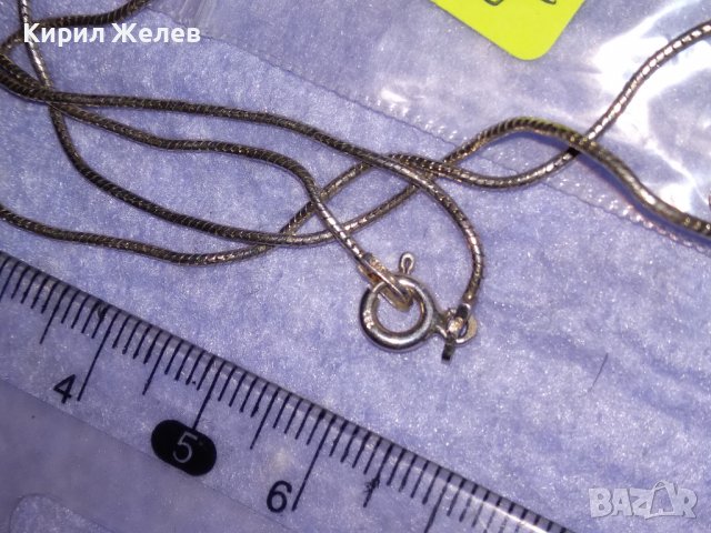 ПРЕКРАСЕН ДИЗАЙНЕРСКИ КОМПЛЕКТ СРЕБЪРНИ КОЛИЕ и ОБЕЦИ СРЕБРО 925 с ПЕЧАТ на БИЖУТЕРА 34428 36286, снимка 9 - Бижутерийни комплекти - 39494106