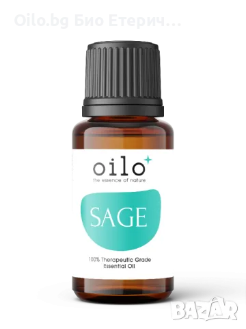 Oilo БИО Етерично Масло от Салвия индийско орехче- Clary Sage Oilo 5 мл.