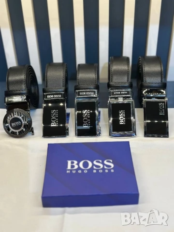 колани от естествена кожа в кутия emporio armani diesel gucci dsquared2 , снимка 8 - Колани - 50676358