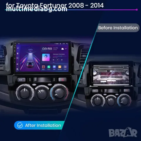 Toyota Hilux 2007-2015 Мултимедия Навигация Android, снимка 2 - Аксесоари и консумативи - 50034765