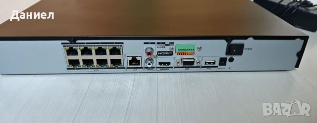8 портов PoE 4K NVR Hikvision AcuSense DS-7608NXI-K2/8P, снимка 6 - Комплекти за видеонаблюдение - 55770039