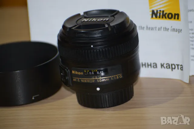 Обектив Nikkor AF-S 50mm f/1.8G, снимка 5 - Обективи и филтри - 46867169